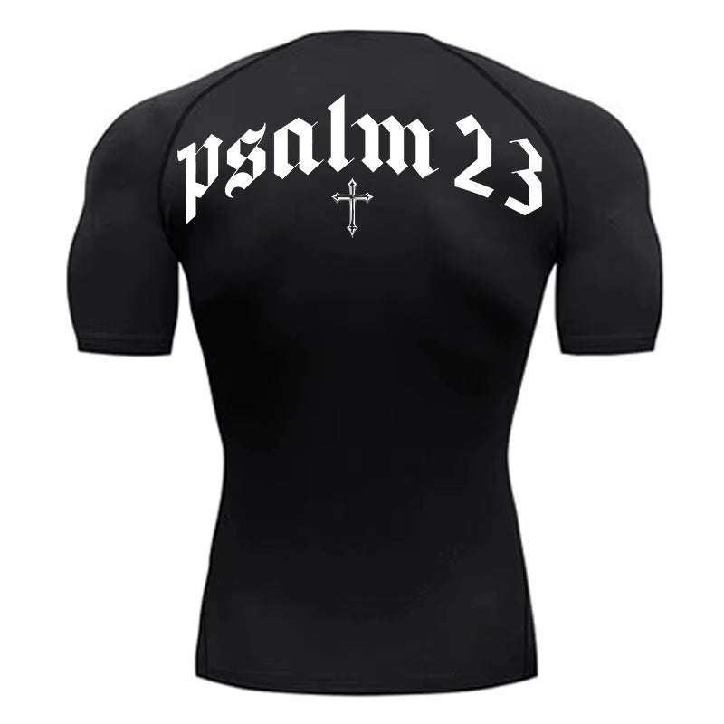 Compression Gym Shirt PSALM 23