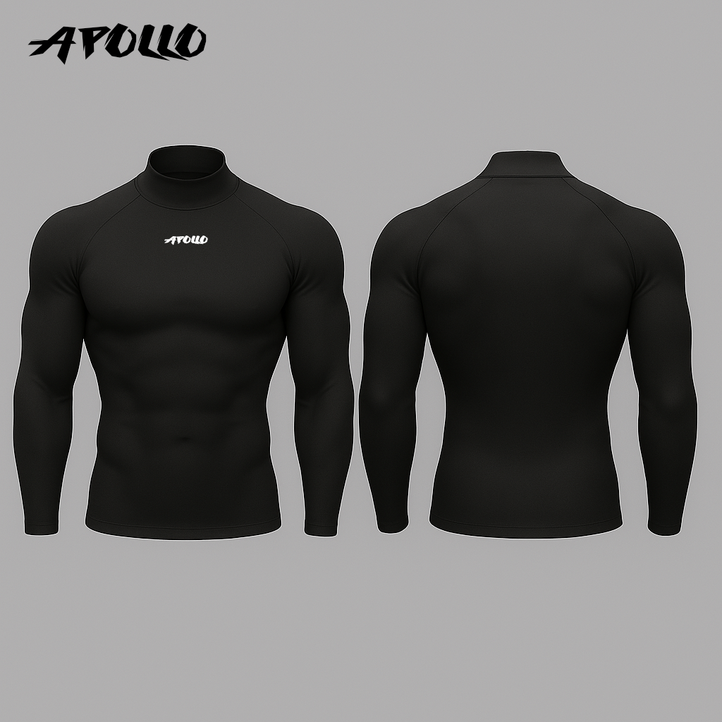 Apollo Compression Shirt Long Neck (Short Sleeve)