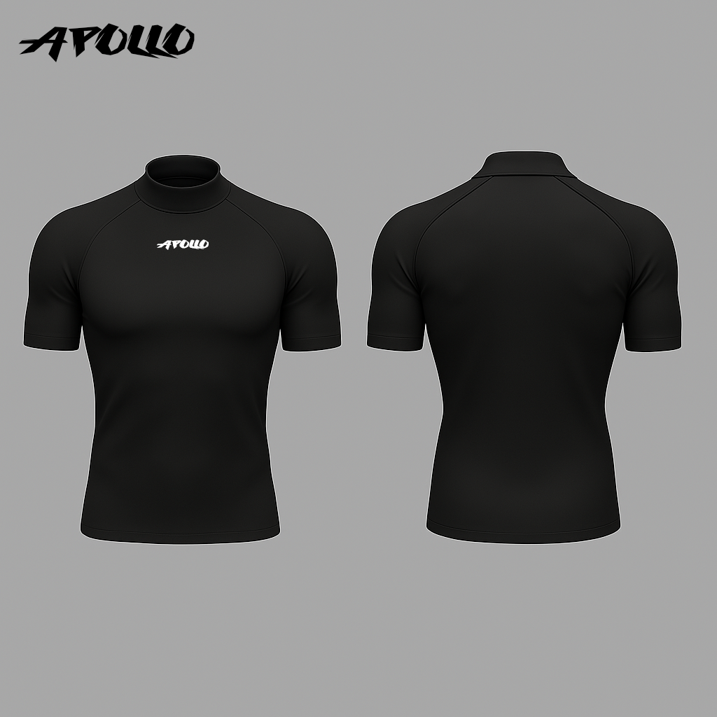 Apollo Compression Shirt Long Neck (Short Sleeve)