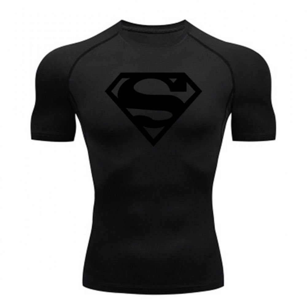 Compression Gym Shirt Super Man