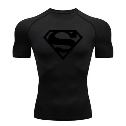 Compression Gym Shirt Super Man