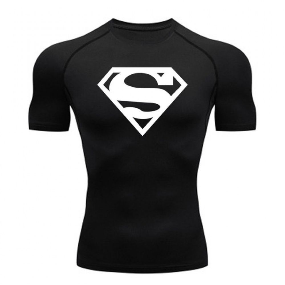 Compression Gym Shirt Super Man