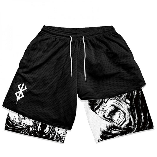 Compression Shorts  v2 Berserk Black